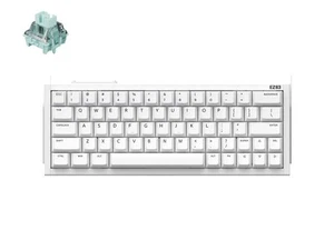 IQUNIX EZ63 Klawiatura Gaming Rapid Trigger Magnetic Jade Gaming, biała ANSI US - Zdjęcie 1 z 4