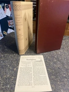 Voyage Of HMS Beagle, Darwin, 1957 Heritage Press, Hardcover in Slipcase - Imagen 1 de 17