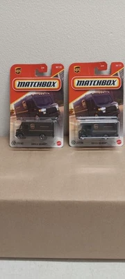 2025 MATCHBOX UPS EXPRESS DELIVERY TRUCK 68/125 BRAND NEW SET OF 2 REAL NICE - Image 1 of 4