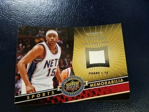 Vince Carter NJ Nets 2009 UD 20th Anniversary PROOF BLANK BACK - Picture 1 of 4