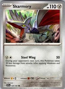 Skarmory Common SV08: Surging Sparks 124/191 NM - Picture 1 of 1