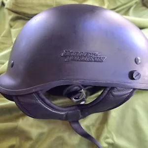 Medio casco híbrido Harley Davidson negro mate, talla MD 57-58 CM - Imagen 1 de 8