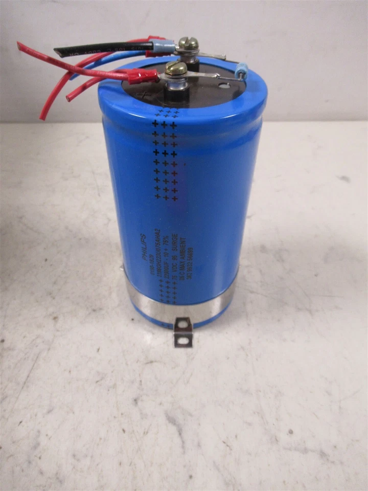 Condensador Philips 0180-1929 3186GH223U075AHA2 para Agilent CE G1600AX Foto 1 de 4