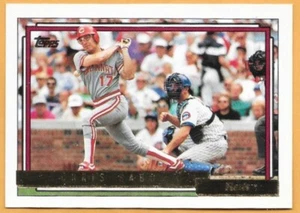 CHRIS SABO CINCINNATI REDS #485 - TOPPS GOLD WINNER NM-MT 1992 - Bild 1 von 2
