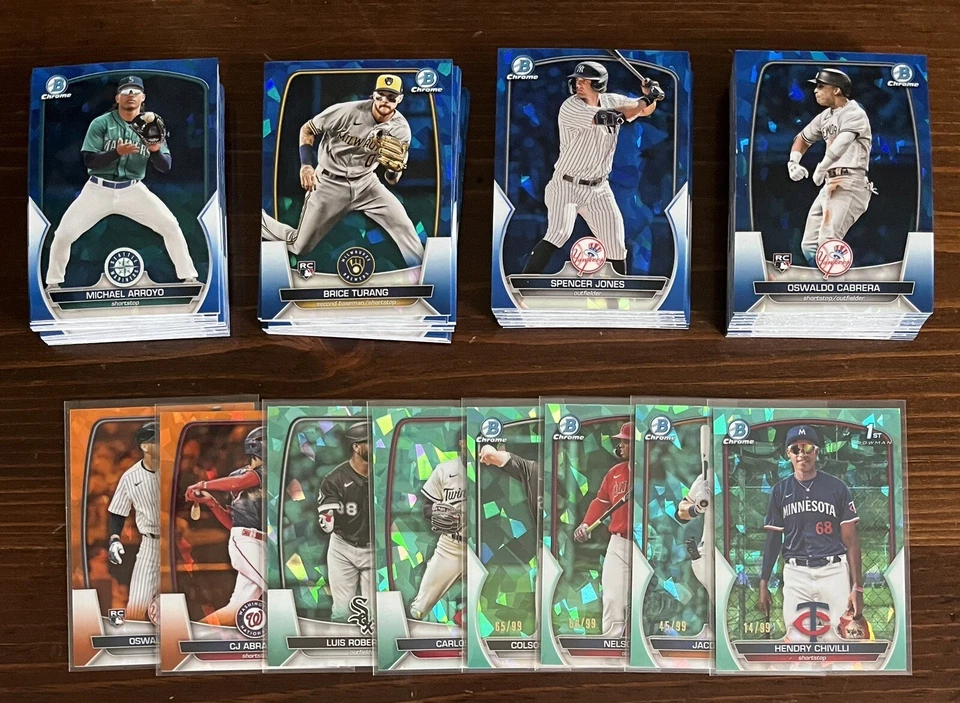 2023 Bowman Chrome Sapphire - You Pick from List - Base, Color, 1st, RCs, Vets - Image 1 of 1