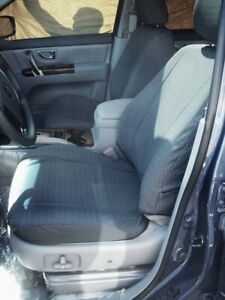 2004-2009 Kia Sorento Custom Exact Fit Seat Covers. Front/Back TAN Auto Twill