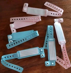 Dolls Birth Hospital Band One Only Pink or Blue to Suit Baby Born Reborn Dolls  - Picture 1 of 4