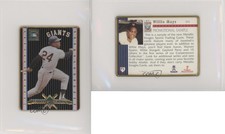 1995 Metallic Impressions Cooperstown Collection Promo Willie Mays #P1 HOF