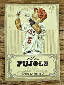 2013 Topps #CC15 Albert Pujols Calling Card Los Angeles Angels - Picture 1 of 2