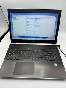 HP ProBook 450 G5 – i3-7e Gén / 16Go RAM / 256Go SSD – 15.6" – - Picture 1 of 5