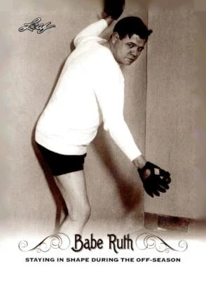 Babe Ruth 2016 Leaf Babe Ruth Collection #46 NEW YORK YANKEES - Image 1 of 2