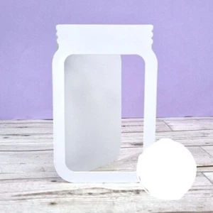 Hunkydory - 5 x EINMAURERGLAS Luxus geschärfte Karten - 5 Kartenrohlinge / 5 Umschläge - Bild 1 von 1