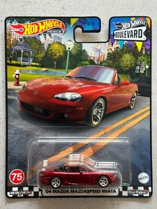Hot Wheels Premium Boulevard 75 04 MAZDA MAZDASPEED MIATA Car Culture MX5 - Picture 1 of 3