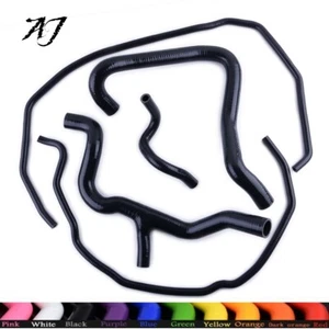 For Ford Focus Mk2 ST ST225 Radiator Coolant Silicone Hose Kit Black Pipe - Picture 1 of 11