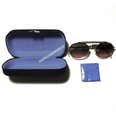 TOMMY HILFIGER НОВЫЙ МУЖСКОЙ - УНИСЕКС СОЛНЦЕЗАЩИТНЫЕ ОЧКИ С ЧЕХЛОМ НОВЫЙ С ЯРЛЫКАМИ РОЗНИЧНОЙ $135.00 ОТТЕНОК  - Изображение 1 из 4