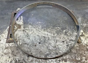 1947 - 1948 PONTIAC METAL RADIATOR FAN BLADE SHROUD (OEM USED) A+ A+ A+ - Picture 1 of 4