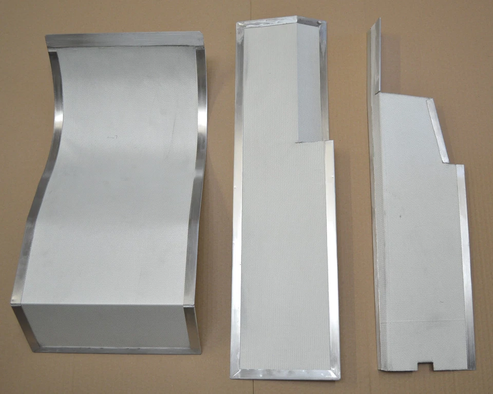 ASTON MARTIN DB5 DB6 EXHAUST HEAT SHIELD SET UNDERCAR NEW  - Image 1 of 2