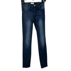 Hudson Girls Size 16 Jeans High Rise Skinny Stretch Denim Dark Wash - Picture 1 of 5