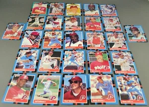 1988 Donurss MLB Philadelphia Phillies Baseball Trading Cards - Your Choice - Picture 1 of 29