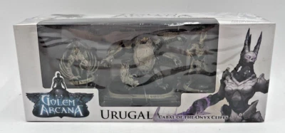 Golem Arcana Urugal Cabal Of The Onyx Cliffs Miniatures Set (New & Sealed) - Image 1 of 4
