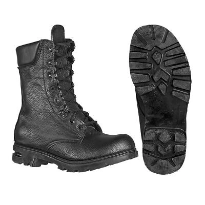 Army Boot Genuine Dutch Military Combat Leather High Leg Tactical Hiking Work