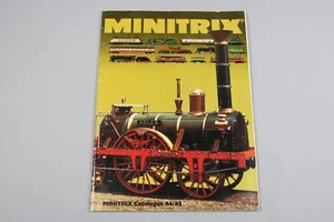 ZC053 Minitrix N 1/160 train catalogue 1984 1985 59970584 84 page 21x29cm - Imagen 1 de 7