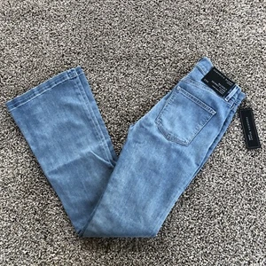 Veronica Beard High Rise Beverly Skinny Flare Jeans Size 27/4 Lakeshore NWT $378 - Picture 1 of 10
