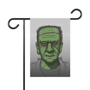 Halloween Banner, Frankenstein's Monster, Scary Spooky Season Decor, Classic,  - Picture 1 of 5