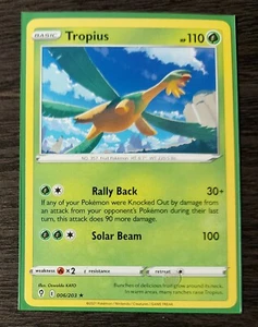 Tropius 006/203 rare & Sableye 067/203 common Pokemon card Evolving Skies NM - Picture 1 of 2