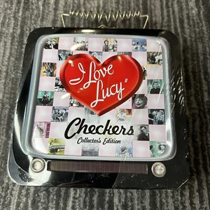 USAopoly I Love Lucy Checkers & Tic Tac Toe Game Set in Metal Tin New Sealed - Picture 1 of 15