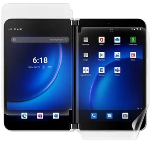 Anti-Scratch Left+Right Soft Pet Screen?Protector for Microsoft Surface Duo 2 5G - Picture 1 of 1