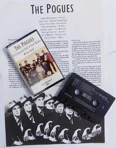 POGUES CASSETTE If I Should Fall From Grace With God 1988 Fairytale Of New York - Picture 1 of 7