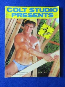 COLT STUDIO PRESENTS #10 1990 MEN AT WORK - Picture 1 of 12