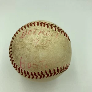 Mickey Lolich Signed Career Win No. 164 Final Out Game Used Baseball Beckett COA - Picture 1 of 9