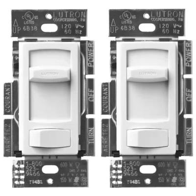 Skylark Contour LED+ Dimmer Switch for LED and Incandescent Bulbs, Single-Pole o - Image 1 of 4