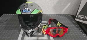 HJC CL-XYII AVENGERS Dirtbike/MX Helmet, Youth Large. DOT - Bild 1 von 23