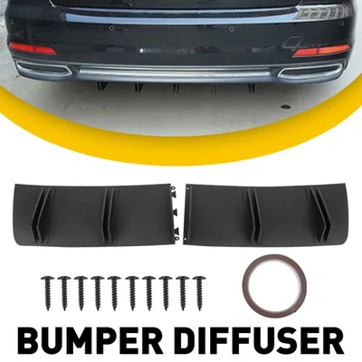 Alerón divisor de labios de parachoques para Cadillac CTS XTS ATS CT4 CT5 aletas difusoras traseras Foto 1 de 4