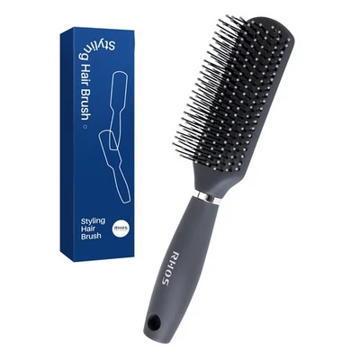 Hair Brush for Men - Detangler Hair Brush for Styling/Massage - 1 Pack-Gray - Image 1 of 4