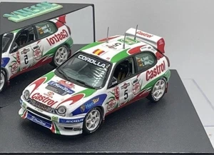 1/43 VITESSE V98205 TOYOTA COROLLA WRC RALLY SANREMO 1998 CARLOS SAINZ - Bild 1 von 2