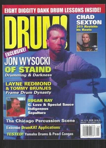 DRUM! Magazine August/September 2001 STAIND=Jon Wysocki. - Foto 1 di 1
