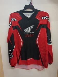 Fox Honda Racing Jersey Mens XL Extra Large Motocross Pullover Jersey Supercross - Picture 1 of 9