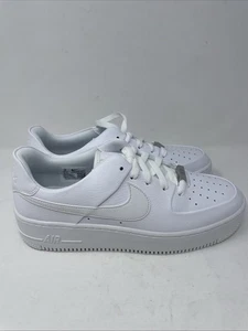 Nike Air Force 1 Sage Low Mujer Talla 10 Triple Blanco |AR5339-100| Tenis - Imagen 1 de 6