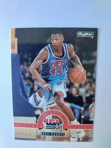 NBA 1994 SkyBox USA Basketball Card #38 Derrick Coleman/NBA Rookie - Nets - Picture 1 of 2