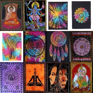 Lot 33 Pic Wall Hanging Tapestry Wall Poster Home Deco Hippie Bohemian Wholesale - Picture 1 of 14