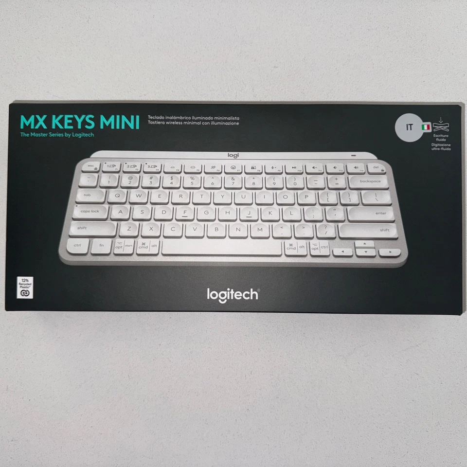 Logitech MX Keys Mini Wireless Illuminated (Italian) - Image 1 of 3