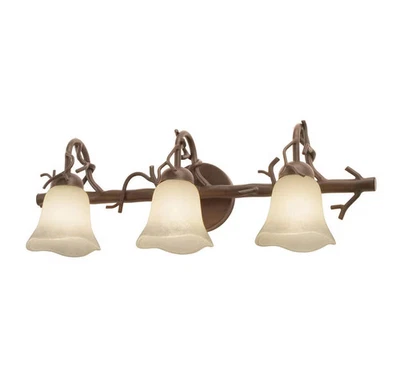 Bark Three Light Bath from the Vine Collection - Image 1 of 2