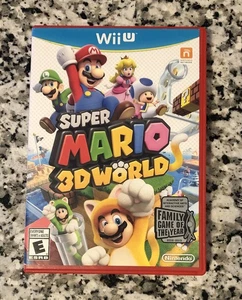 Super Mario 3D World (Wii U) custodia rossa e cover solo art - no gioco - spedizione gratuita - Foto 1 di 3