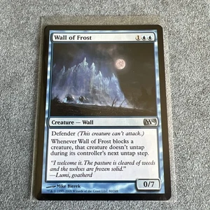 Wall Of Frost - Magic The Gathering MTG 2010 Core Set M10 #80/249 - Picture 1 of 2