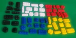 20 x Edible 3D Building Bricks, cake, cupcake toppers, decorations - Picture 1 of 20