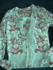 üss elegantes Cardigan Jäckchen Oberteil Biba Mint Grü70% Viskose -30% Polyamid - Bild 1 von 13